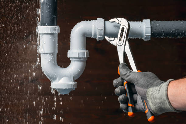 Professional Drain Cleaning technician working in Clio, MI